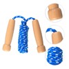Luckious Wooden Handle Speed Jump Rope Durable,Slip-Resistant Fitness Tool for