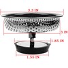 Pack of 2 Kitchen Sink Drain Strainer Basket and Stopper