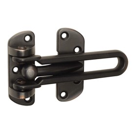 Designers Impressions Oil Rubbed Bronze Swing Bar Door Security Guard : 53560-5 Pack