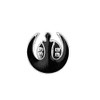Patch Nation Rebel Alliance Cosplay Metal Button Badge Pin Brooch