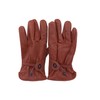 Black Jungle Leather Gloves for Riders and Bikers Women Men