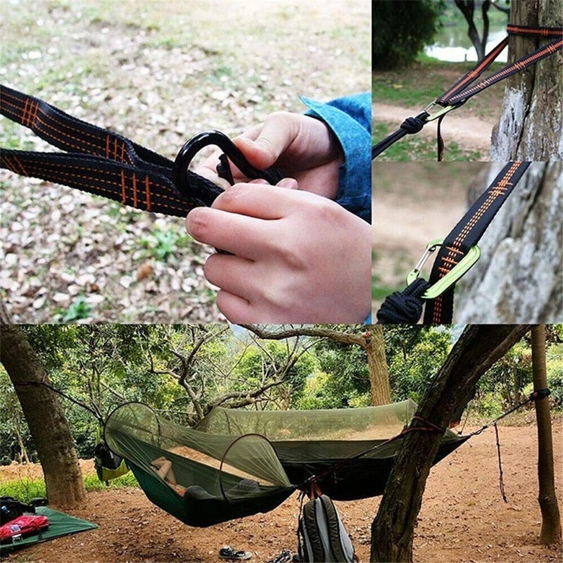 Hammock Straps 2 Pack Outdoor Camping Hammock Tree Accessories Yoga