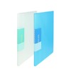 Boughton Japan FCB-B5-20CB Slim Clear Book B5, 20 Pockets, Blue