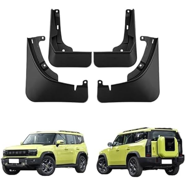 4pcs Mudflaps，Compatible With Jetour T2 Traveller 2023 2024 Car Mud