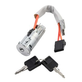 Ignition Lock Compatible with Renault Trafic Vauxhall Vivaro Ignition Barrel Switch with 2 Keys, Ignition Switch Barrel Lock Switch 7701038365 7701203147