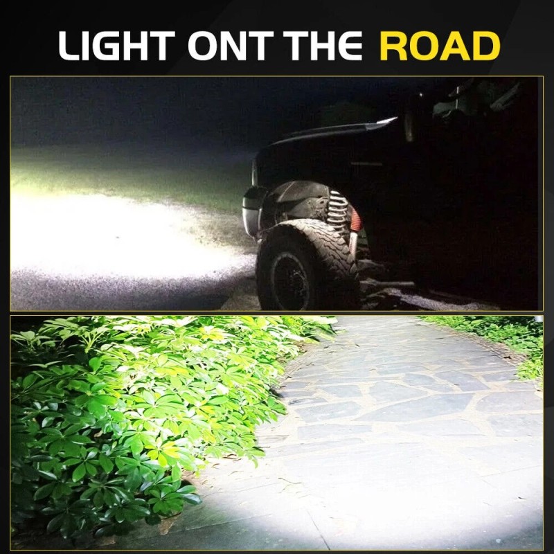 usparts888 Universal Tractor Rear Work Light Headlamp Head Light 12v