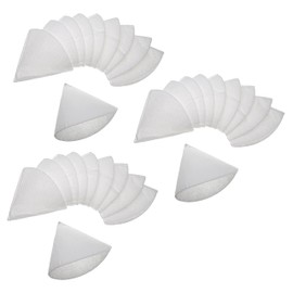 vhbw 30 x Cone Filter Replacement for Zehnder 990320032 for Ventilation System - Exhaust Filter G4, DN 125 White