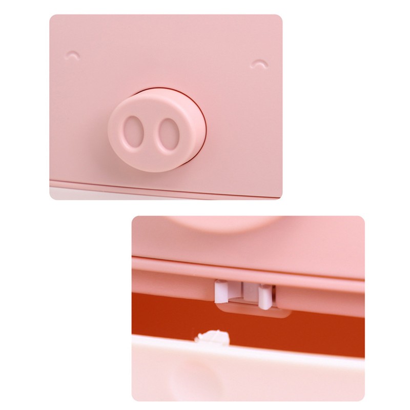 Wall Mounted Tissue Box Cartoon Large Space Cute Lovely Tissue