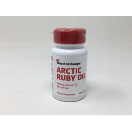 Arctic Ruby Oil 60 Soft Gels 500mg Calanus Oil 05/2027 (BN/Sealed)
