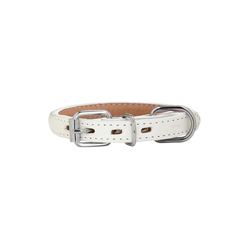 ONS Roll Collar #1 White (Small Dogs)