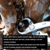 Bonsai Knob Cutter Round Edge Cutter Professional Grade Branch Cutter
