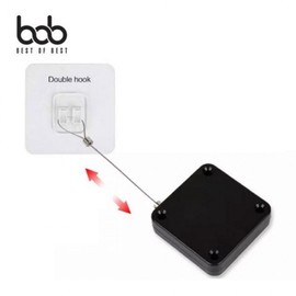 Auto Door Closer Automatic Door Closing Wire Anti-Door Opening White 2ea