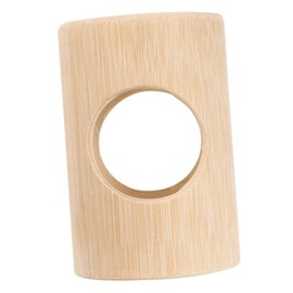 WOONEKY Natural Hamster Hideout Bamboo Hamster Cave Durable Bite Resistant Tube for Pet's Entertainment