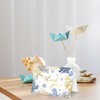 Whaline 24 Pack Ocean Thank You Cards Gold Foil Blue