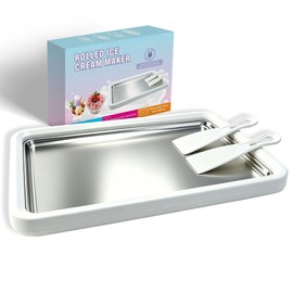 13.8 * 9.5 Inch Extra Large Rolled Ice Cream Maker, Rolled Ice Cream Tray