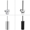 GERUIKE Toilet Brush Head, White, Replacement Brush Head for Toilet