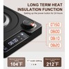 Gooseneck Electric Kettle with ±1℉ Precision Temperature Control for Pour