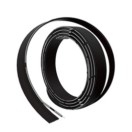 BNTECHGO 28 Gauge Silicone Ribbon Cable Flexible 10P Black 10 ft Flat Cable 28 AWG Stranded Tinned Copper Wire