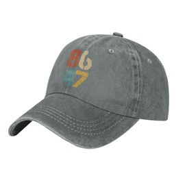 Classic Vintage 80s Style 86 47 Hat For Men 8647 Hats For Women
