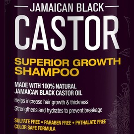 Hair Chemist 33.8 Ounce Jamaican Black Castor Oil Shampoo for Hair Growth and Thickness