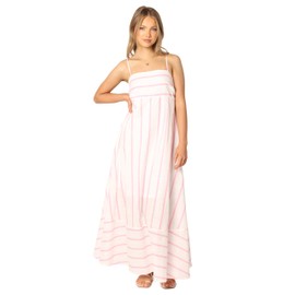 Petal & Pup Seville Maxi Dress - Pink Stripe XL