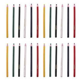 24Pcs Tailors Chalk, Sewing Chalk, Fabric Chalk, Sewing Tools, Chalk Pencil, Dressmakers Chalk, Chalk Pencil, Garment Workers, Warehouse Item Labeling Accessories, 6 Colors