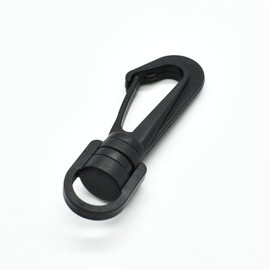 50pcs Plastic Swivel Snap Hooks Universal Hook Spring Hook Dog Chain Hook Luggage Accessories Cord Hold Size 3/8"(12mm)