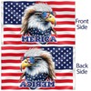 Eagle Mullet Merica Flag – Funny American Flag - USA