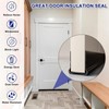 Vingspina 93cm Weiß Zugluftstopper für Türen, Windstopper Tür Dichtung, Dichtung
