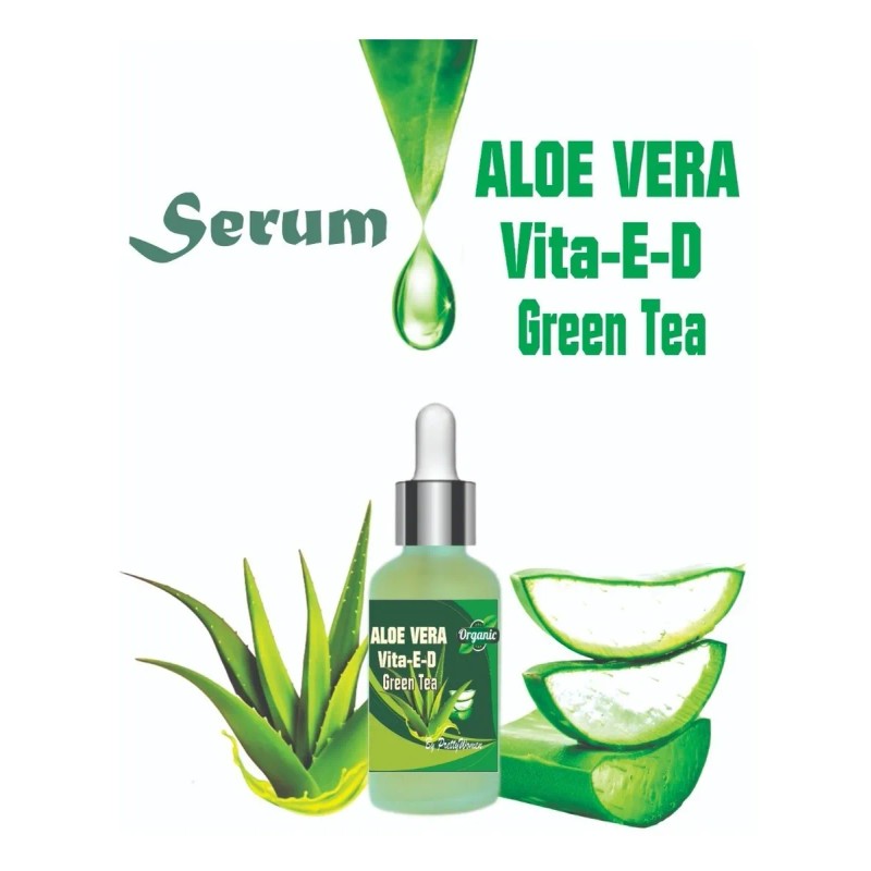 Suero Facial Arrugas/flacidez Aloe-vit-e-te Verde-péptidos