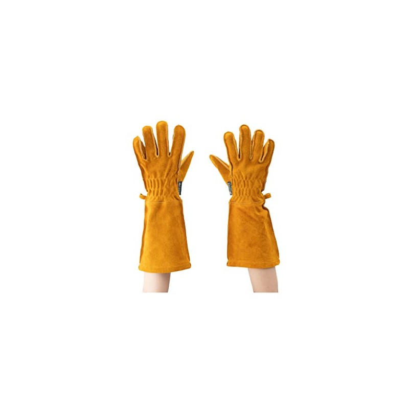 LOGOS Takibi Long Heat Resistant Leather Glove PRO S 81090933