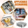 Blosssound 15 Pcs 5.12 Tall Drawer Divider Adjustable Drawer Organizer