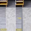 9.8ft Peel and Stick Floor Transition Strip, Carpet to Tile