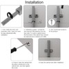 HOJLKLD Push to Open Door Latches, 16 Pack Magnetic Push
