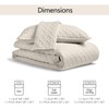 FLYMME Beige King Quilt Bedding Set Thin Lightweight Bedspreads,Modern Style