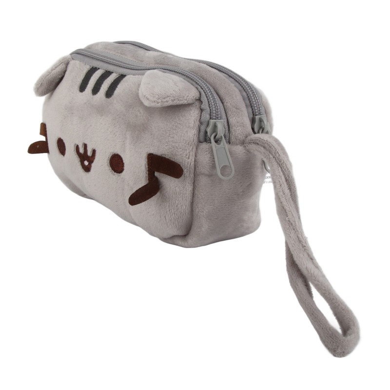 Kitten Toiletry Bag Cute Stylish Soft Canvas Durable Multi Purpose