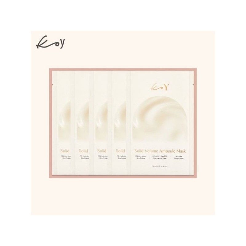 Koy Koh Hyun-jung Koy Protein Mask Pack 1 box (5