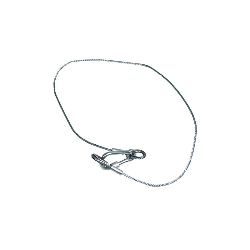 STEEL DJ DISCO SAFETY ROPES HAWSER FOR LIGHTING EFFECTS 800mm