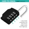 2 Pack x Combination Locker Padlock, 4 Digit Coded Padlock,