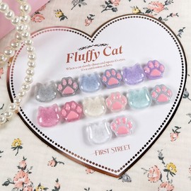 First Street Pulse Gel Fluffy Cat Velvet Glitter Gel Single Item / 퍼스트스트릿 펄스젤 플러피캣 벨벳글리터젤 단품