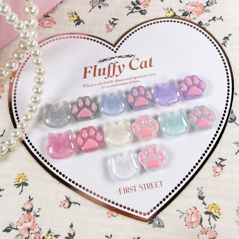 First Street Pulse Gel Fluffy Cat Velvet Glitter Gel Single