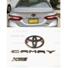 Toyota OEM New Matte Black out Overlay Emblem Badge Kit