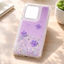 Funda Para Moto Edge 40 Brillos Case Mujer + Mica Hidrogel