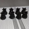 For PLUS PLUS Lot of 8 Connectable Black Xenomorph Alien