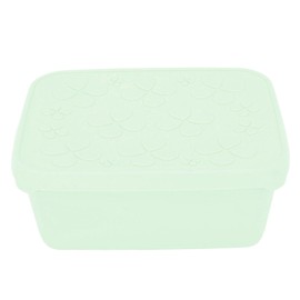 Stainless Steel Lunch Box for Kids Adults 550ml 304 Metal Bento Lunch Box Food Container with Leakproof Silicone Lid for Snacks Fruits Vegetables Avocado Green