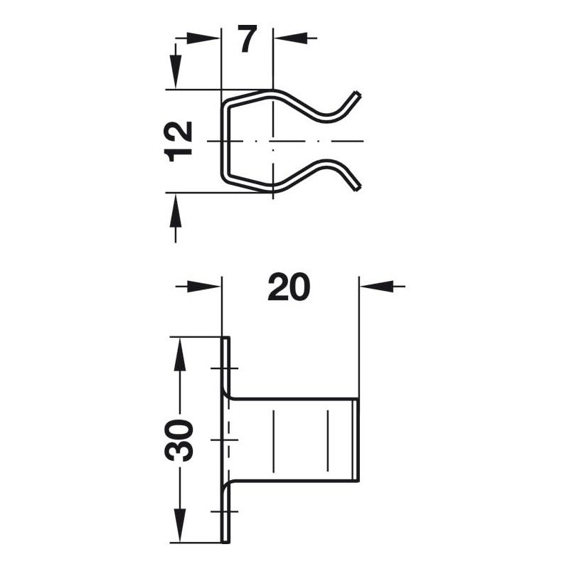 Pack of 4 Spring Catch for Cupboard Door Caravan Boats