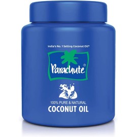 Parachute 100% Pure and Natural Unrefined Coconut Oil | No Chemicals & Added Preservatives | 200ml Jar