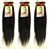 X PRESSSION 2X 46'' PRE STRETCHED ULTRA BRAID COLOUR 1 JET BLACK PACK OF 3