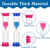 JIEYAO 48 Pcs 2 Minute Sand Timer Bulk, Colorful Hourglass