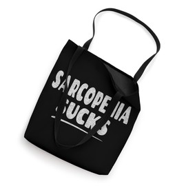 Sarcopenia Sucks - Senior Citizen Strength Training Muscle Tote Bag